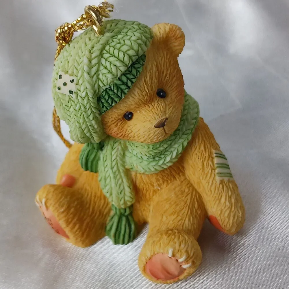 VINTAGE ENESCO CHERISHED TEDDIES BEAR ORNAMENT-MEREDITH
